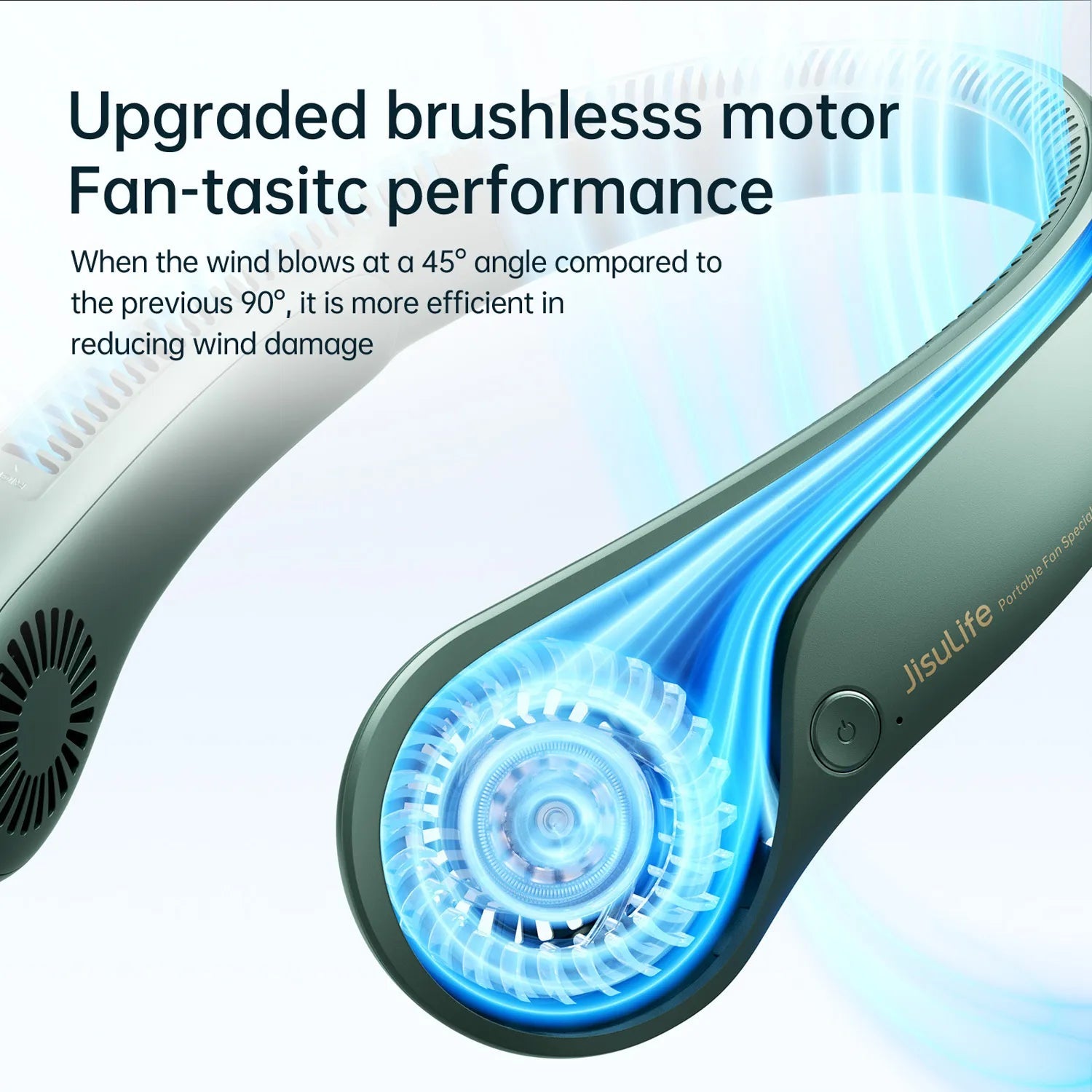 BreezNeck Pro — Bladeless Neck Fan